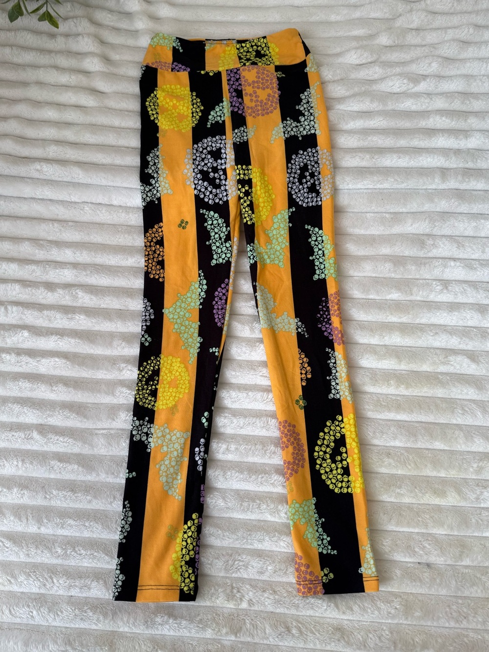 Lularoe Halloween leggings kids size L XL